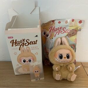 Labubu Have A Seat Plush Toy